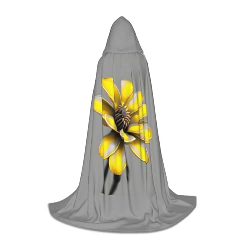NImongt Kapuzenumhang mit Kapuze für Teenager, Kinder und Erwachsene, Gelb / Grau, Gothic, Karneval, Halloween, Cosplay NImongt Kapuzenumhang mit Kapuze für Teenager, Kinder und Erwachsene, Gelb / Grau, Gothic, Karneval, Halloween, Cosplay von NImongt