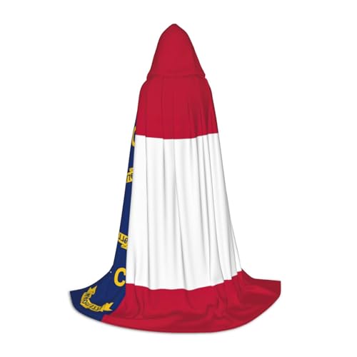 NImongt North Carolina State Flag Print Teens Kids And Adults Hooded Cloak Wizard Gothic Robe Carnival Halloween Cosplay NImongt North Carolina State Flag Print Teens Kids And Adults Hooded Cloak Wizard Gothic Robe Carnival Halloween Cosplay von NImongt