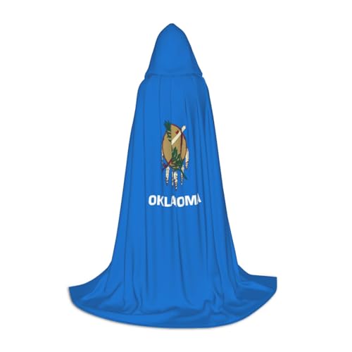 NImongt Oklahoma State Flag Print Teens Kids And Adults Hooded Cloak Wizard Gothic Robe Carnival Halloween Cosplay NImongt Oklahoma State Flag Print Teens Kids And Adults Hooded Cloak Wizard Gothic Robe Carnival Halloween Cosplay von NImongt