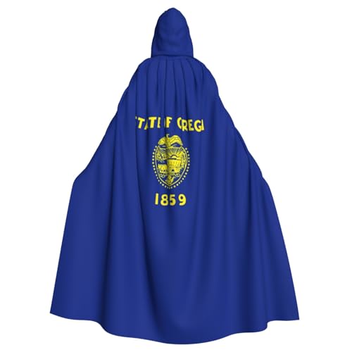 NImongt Oregon State Flag Print Halloween Hooded Comfortable Cloak Adult Fulllength For Medieval Cosplay Costumes NImongt Oregon State Flag Print Halloween Hooded Comfortable Cloak Adult Fulllength For Medieval Cosplay Costumes von NImongt
