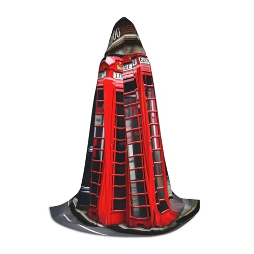 NImongt Phone Booth London Street Print Teens Kids And Adults Hooded Cloak Wizard Gothic Robe Carnival Halloween Cosplay NImongt Phone Booth London Street Print Teens Kids And Adults Hooded Cloak Wizard Gothic Robe Carnival Halloween Cosplay von NImongt