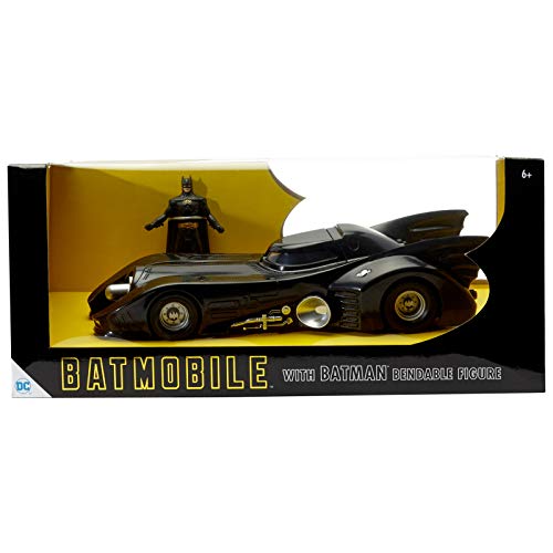 NJ CROCE 1989 Batmobil mit 7,6 cm biegbarer Batman-Figur Standard NJ CROCE 1989 Batmobil mit 7,6 cm biegbarer Batman-Figur Standard von NJ Croce