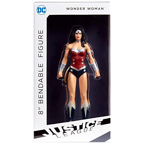NJ Croce 20,3 cm Justice League Wonder Woman biegbare Actionfigur, 20 cm von NJ Croce