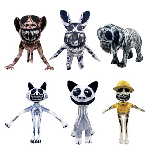 Zoonomaly Plüschi, Plüschfigur, Plush, Horror Spiel Merch Plüsch Cartoon weiches Tier gefüllte Kissen, Zoo Normally Game Plush Stuffed Toys Gifts für Home Decor Collection Geschenke Zoonomaly Plüschi, Plüschfigur, Plush, Horror Spiel Merch Plüsch Cartoon weiches Tier gefüllte Kissen, Zoo Normally Game Plush Stuffed Toys Gifts für Home Decor Collection Geschenke von NJNRCOHXV