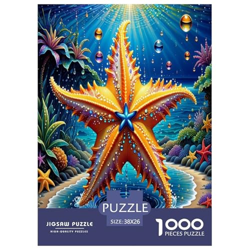 Cartoon StarFisch Puzzle 1000 Teile Schwer Puzzle Spielzeug Lernspiel Impossible Herausforderung Spielzeug Für Erwachsene Und Kinder in Bewährter 38x26cm/1000pcs Cartoon StarFisch Puzzle 1000 Teile Schwer Puzzle Spielzeug Lernspiel Impossible Herausforderung Spielzeug Für Erwachsene Und Kinder in Bewährter 38x26cm/1000pcs von NJOFERDIN