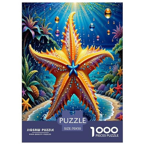 Cartoon StarFisch Puzzle 1000-teilige Schwer Puzzle Spielzeug Pädagogisches Spiel Impossible Herausforderung Spielzeug Für Erwachsene Und Kinder Ab 12 Jahren 70x50cm/1000pcs Cartoon StarFisch Puzzle 1000-teilige Schwer Puzzle Spielzeug Pädagogisches Spiel Impossible Herausforderung Spielzeug Für Erwachsene Und Kinder Ab 12 Jahren 70x50cm/1000pcs von NJOFERDIN