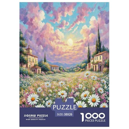 Daisy Puzzle 1000 Teile Schwer Puzzle Spielzeug Lernspiel Impossible Herausforderungsspielzeug Für Erwachsene Und Kinder Ab 14 Jahren 38x26cm/1000pcs Daisy Puzzle 1000 Teile Schwer Puzzle Spielzeug Lernspiel Impossible Herausforderungsspielzeug Für Erwachsene Und Kinder Ab 14 Jahren 38x26cm/1000pcs von NJOFERDIN