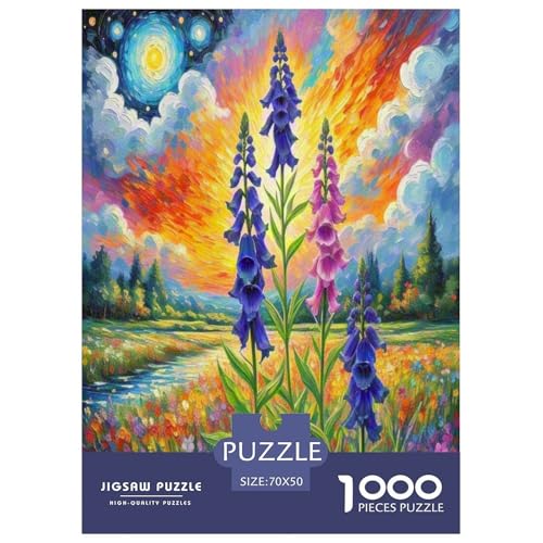 Delphinium Puzzle 1000 Teile Schwer Puzzle Spielzeug Pädagogisches Spiel Impossible Herausforderungsspielzeug Für Erwachsene Und Kinder Ab 12 Jahren 70x50cm/1000pcs Delphinium Puzzle 1000 Teile Schwer Puzzle Spielzeug Pädagogisches Spiel Impossible Herausforderungsspielzeug Für Erwachsene Und Kinder Ab 12 Jahren 70x50cm/1000pcs von NJOFERDIN