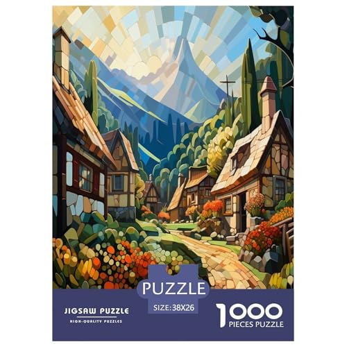 Mountain Village Ferienhaus Puzzle 1000-teilige Schwer Puzzle Spielzeug Pädagogisches Spiel Impossible Herausforderung Spielzeug Für Erwachsene Kinder 38x26cm/1000pcs Mountain Village Ferienhaus Puzzle 1000-teilige Schwer Puzzle Spielzeug Pädagogisches Spiel Impossible Herausforderung Spielzeug Für Erwachsene Kinder 38x26cm/1000pcs von NJOFERDIN