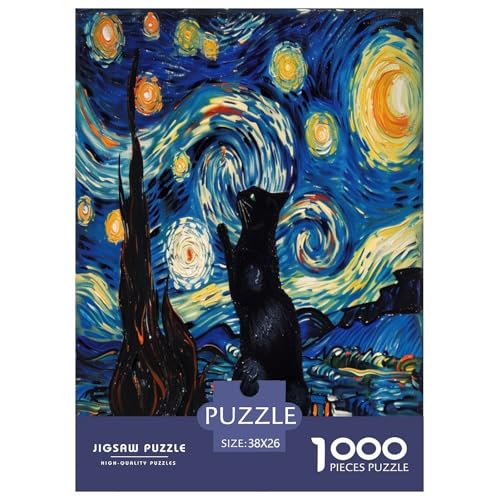 Niedliche Katze Puzzle 1000 Teile Schwer Puzzle Spielzeug Pädagogisches Spiel Impossible Herausforderung Spielzeug Für Erwachsene Und Kinder Ab 12 Jahren 38x26cm/1000pcs Niedliche Katze Puzzle 1000 Teile Schwer Puzzle Spielzeug Pädagogisches Spiel Impossible Herausforderung Spielzeug Für Erwachsene Und Kinder Ab 12 Jahren 38x26cm/1000pcs von NJOFERDIN