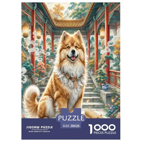 Pekinger Puzzles 1000 Teile Schwer Puzzle Spielzeug Pädagogisches Spiel Impossible Herausforderung Spielzeug Für Erwachsene Kinder 38x26cm/1000pcs von NJOFERDIN