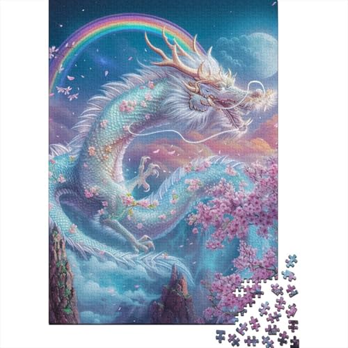 Regenbogen Königreich Puzzle 1000-teilige Schwer Puzzle Spielzeug Lernspiel Impossible Herausforderungsspielzeug Für Erwachsene Und Kinder Ab 14 Jahren 1000pcs (75x50cm) von NJOFERDIN