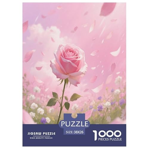 Rose Puzzle 1000 Teile Schwer Puzzle Spielzeug Lernspiel Impossible Herausforderungsspielzeug Für Erwachsene Und Kinder Ab 12 Jahren 38x26cm/1000pcs Rose Puzzle 1000 Teile Schwer Puzzle Spielzeug Lernspiel Impossible Herausforderungsspielzeug Für Erwachsene Und Kinder Ab 12 Jahren 38x26cm/1000pcs von NJOFERDIN