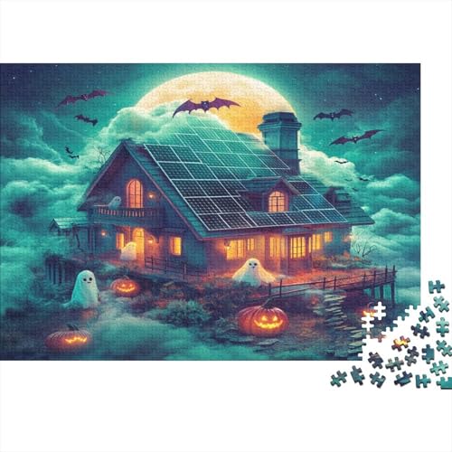Schloss Puzzlespiel 1000 Teile Für Erwachsene, Einzigartige Kunstwerke Und Vorlage - Geburtstagsgeschenk - Spaßige Puzzles Mit Überraschung Von Puzzle in A Bag Puzzel 1000pcs (75x50cm) von NJOFERDIN