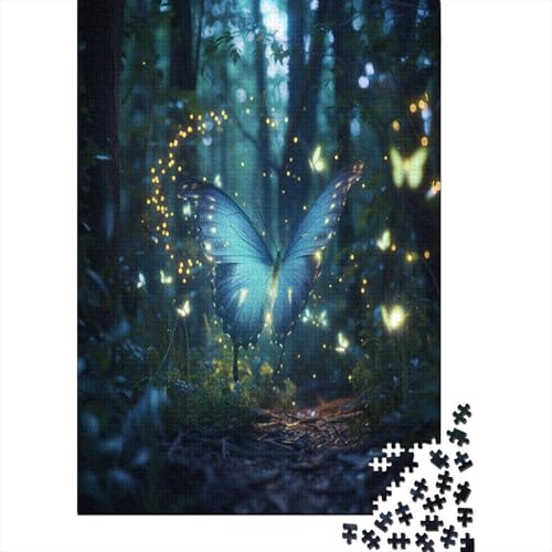 Schmetterling Puzzle 1000 Teile Für Erwachsene Und Kinder Ab 14 Jahren Für Stressabbauer Puzzel 1000pcs (75x50cm) von NJOFERDIN