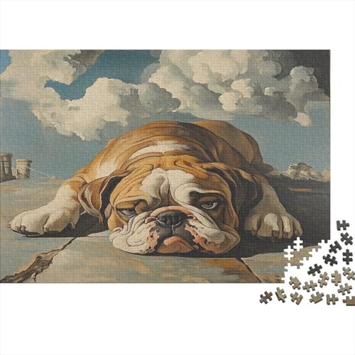 Shar Pei 1000 Teile Puzzle Für Erwachsene, Hochwertige Recycelbare MateriAußerirdische Und Druck Puzzlespiel, Familienspiel, Geschenk Für Liebhaber Oder Freunde Puzzel 1000pcs (75x50cm) von NJOFERDIN
