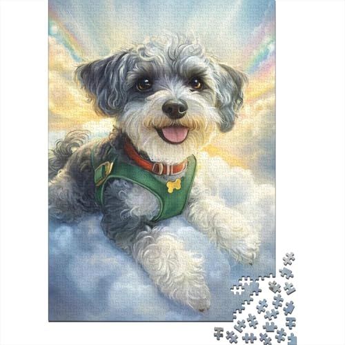 Shih Tzu Puzzles 1000 Teile Schwer Puzzle Spielzeug Pädagogisches Spiel Impossible Herausforderung Spielzeug Für Erwachsene Und Kinder Ab 14 Jahren 1000pcs (75x50cm) von NJOFERDIN