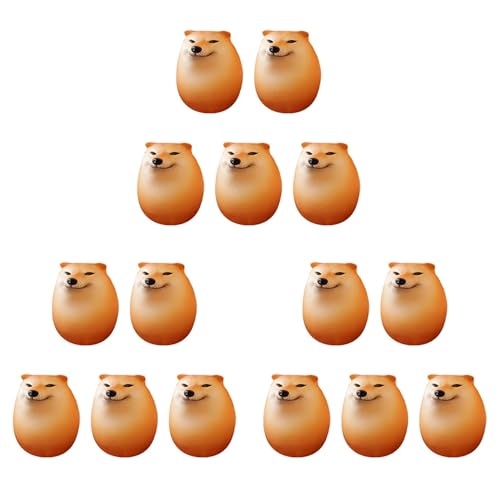 NJTHNTJR 15X Ei-Hund Shiba Inu, Realistische Eiform, Schreibtischdekoration, Hund und Ei-Union-Dekoration für Heimbüros, Lustige NJTHNTJR 15X Ei-Hund Shiba Inu, Realistische Eiform, Schreibtischdekoration, Hund und Ei-Union-Dekoration für Heimbüros, Lustige von NJTHNTJR