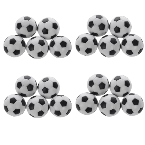 NJTHNTJR 20X Kunststoff 32Mm Fußball Indoor Tischfußball Ball Ersetzen Schwarz NJTHNTJR 20X Kunststoff 32Mm Fußball Indoor Tischfußball Ball Ersetzen Schwarz von NJTHNTJR