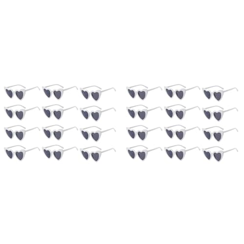 NJTHNTJR 24X Herzförmige Sonnenbrille für Hochzeit, Junggesellenabschied, Brille für Brautjungfer, Trauzeugen, Geschenke für Trauzeugen, NJTHNTJR 24X Herzförmige Sonnenbrille für Hochzeit, Junggesellenabschied, Brille für Brautjungfer, Trauzeugen, Geschenke für Trauzeugen, von NJTHNTJR