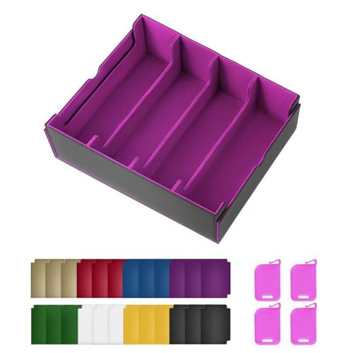 NJTHNTJR Upgrade-Karten-Aufbewahrungsbox, TCG-Deck-Hülle, für über 2400 Karten mit Einfacher Hülle für, YuGiOh, TCG, Sammelkarten, Sportkarten A NJTHNTJR Upgrade-Karten-Aufbewahrungsbox, TCG-Deck-Hülle, für über 2400 Karten mit Einfacher Hülle für, YuGiOh, TCG, Sammelkarten, Sportkarten A von NJTHNTJR