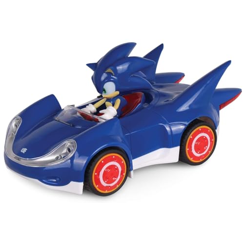 NKOK Official Sonic The Hedgehog Movie Toys | Sega Racing Pull Back Speed Racer | Large Size Toy Car- Blue NKOK Official Sonic The Hedgehog Movie Toys | Sega Racing Pull Back Speed Racer | Large Size Toy Car- Blue von NKOK