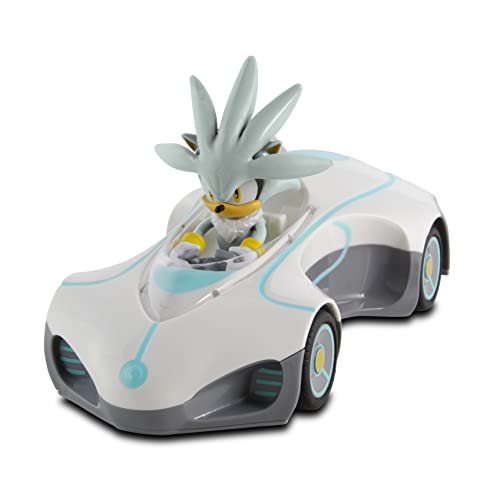 NKOK Team Sonic Pull Back Racer – Silver Sonic; keine Batterien erforderlich; zurückziehen, loslassen und Silver Race ansehen NKOK Team Sonic Pull Back Racer – Silver Sonic; keine Batterien erforderlich; zurückziehen, loslassen und Silver Race ansehen von NKOK