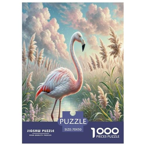 Flamingo Puzzles 1000 Teile Schwer Puzzle Spielzeug Pädagogisches Spiel Impossible Wildtiere Herausforderung Spielzeug Für Erwachsene Und Kinder Ab 14 Jahren 70x50cm/1000pcs Flamingo Puzzles 1000 Teile Schwer Puzzle Spielzeug Pädagogisches Spiel Impossible Wildtiere Herausforderung Spielzeug Für Erwachsene Und Kinder Ab 14 Jahren 70x50cm/1000pcs von NLAESGHOG