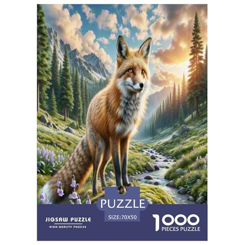 Fox Puzzles 1000 Teile Schwer Puzzle Spielzeug Lernspiel Impossible Wildtiere Herausforderung Spielzeug Für Erwachsene Und Kinder Ab 14 Jahren 70x50cm/1000pcs Fox Puzzles 1000 Teile Schwer Puzzle Spielzeug Lernspiel Impossible Wildtiere Herausforderung Spielzeug Für Erwachsene Und Kinder Ab 14 Jahren 70x50cm/1000pcs von NLAESGHOG