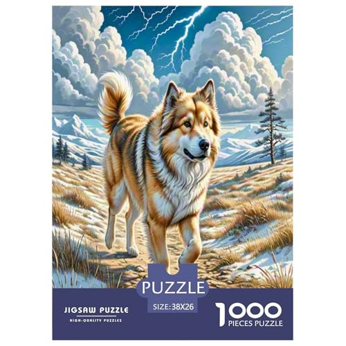 Hund Puzzle 1000-teilige Schwer Puzzle Spielzeug Pädagogisches Spiel Impossible Wildtiere Herausforderung Spielzeug Für Erwachsene Und Kinder in Bewährter 38x26cm/1000pcs Hund Puzzle 1000-teilige Schwer Puzzle Spielzeug Pädagogisches Spiel Impossible Wildtiere Herausforderung Spielzeug Für Erwachsene Und Kinder in Bewährter 38x26cm/1000pcs von NLAESGHOG