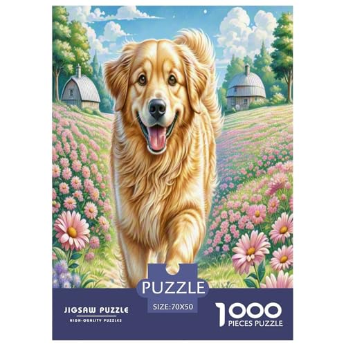 Hund Puzzles 1000 Teile Schwer Puzzle Spielzeug Pädagogisches Spiel Impossible Wildtiere Herausforderungsspielzeug Für Erwachsene Und Kinder Ab 12 Jahren 70x50cm/1000pcs Hund Puzzles 1000 Teile Schwer Puzzle Spielzeug Pädagogisches Spiel Impossible Wildtiere Herausforderungsspielzeug Für Erwachsene Und Kinder Ab 12 Jahren 70x50cm/1000pcs von NLAESGHOG