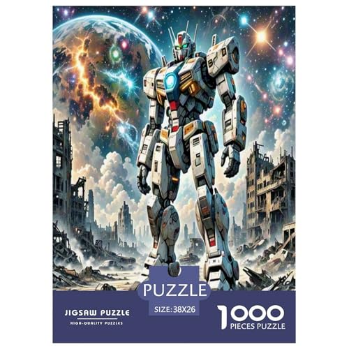 MechWarrior Projekt Puzzle 1000-teilige Schwer Puzzle Spielzeug Pädagogisches Spiel Impossible Wildtiere Herausforderung Spielzeug Für Erwachsene Und Kinder in Bewährter 38x26cm/1000pcs von NLAESGHOG