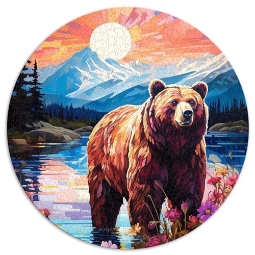 1000-teilige Puzzles für Erwachsene, Alaska-Wildtier-Puzzles für Erwachsene, Papppuzzle, nachhaltiges Puzzle für Erwachsene, Denksport-Rätsel für Erwachsene, 26,57 x 26,57 Zoll 1000-teilige Puzzles für Erwachsene, Alaska-Wildtier-Puzzles für Erwachsene, Papppuzzle, nachhaltiges Puzzle für Erwachsene, Denksport-Rätsel für Erwachsene, 26,57 x 26,57 Zoll von NLEZIZ