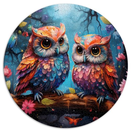 Puzzle Erwachsene, 1000 Teile, Puzzle-Geschenke, Tierkunst, Eule, 100% recycelter Karton, Erwachsenenpuzzlespiel, Heimkunst-Dekoration, Denksportaufgaben Erwachsene, 67,5 x 67,5 cm Puzzle Erwachsene, 1000 Teile, Puzzle-Geschenke, Tierkunst, Eule, 100% recycelter Karton, Erwachsenenpuzzlespiel, Heimkunst-Dekoration, Denksportaufgaben Erwachsene, 67,5 x 67,5 cm von NLEZIZ