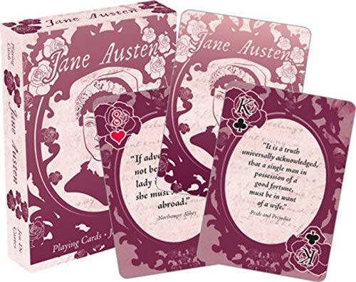 NM Jane Austen Playing Cards von AQUARIUS