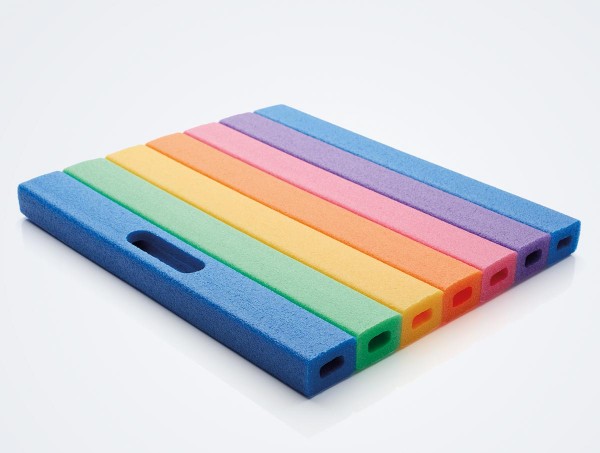 Mehrzweckkissen Kniekissen Regebogen Farbdesign | NMC Comfy Pad von NMC (Hersteller von synthetischer Schaumstoffe)