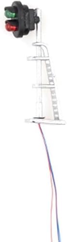 3 Stück Modelleisenbahn N Maßstab 1:87 Spur, Modell Ampeln, Signale 2 LEDs grün rot Blockleuchten für Zug-Layout, mit weißen LEDs, Modellbau Landschaftsbau Straßen Lampe 3 Stück Modelleisenbahn N Maßstab 1:87 Spur, Modell Ampeln, Signale 2 LEDs grün rot Blockleuchten für Zug-Layout, mit weißen LEDs, Modellbau Landschaftsbau Straßen Lampe von NMJHEVX