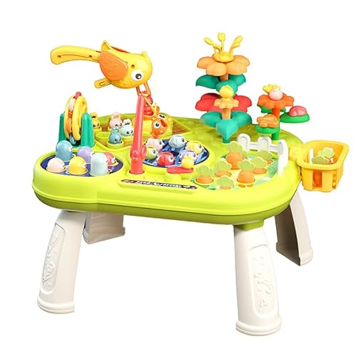 NMM Baby Spieltisch-Baby Spielzeug 9 in 1 Spieltisch, Verschiedene Spiele wie Gopher, Angeln, Karotten ziehen, Käfer fangen, Ostergeschenke ab 1 Jahr Kinder Mädchen Jungen Spiel NMM Baby Spieltisch-Baby Spielzeug 9 in 1 Spieltisch, Verschiedene Spiele wie Gopher, Angeln, Karotten ziehen, Käfer fangen, Ostergeschenke ab 1 Jahr Kinder Mädchen Jungen Spiel von NMM