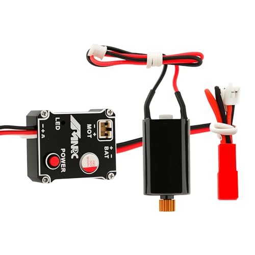 NMNRC TRX-4M 180 Motor & 15A Bürste ESC für 1/18 TRX4M Defender/Bronco High Trail K10/F150 Series Upgrades Part von NMNRC