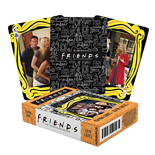 Friends Cast (Spielkarten): Inhalt: 54Blatt von AQUARIUS