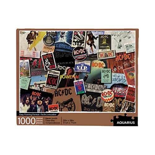 AQUARIUS 65305 AC/DC Albums 1000 Piece Jigsaw Puzzle, Multicolor AQUARIUS 65305 AC/DC Albums 1000 Piece Jigsaw Puzzle, Multicolor von AQUARIUS