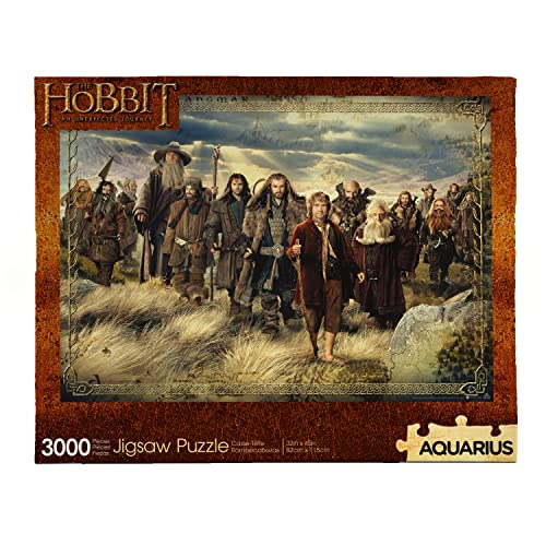 Aquarius The Hobbit Puzzle (3000 Piece Jigsaw Puzzle) - Glare Free - Precision Fit - Virtually No Puzzle Dust - Officially Licensed The Hobbit Merchandise & Collectibles - 32 x 45 Inches von AQUARIUS