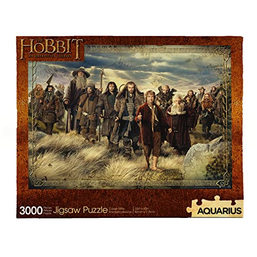 Aquarius The Hobbit Puzzle (3000 Piece Jigsaw Puzzle) - Glare Free - Precision Fit - Virtually No Puzzle Dust - Officially Licensed The Hobbit Merchandise & Collectibles - 32 x 45 Inches von AQUARIUS