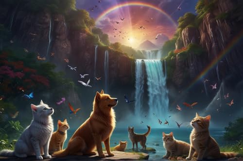 Erwachsenen Puzzle 1000 Teile Klassisches Puzzle Aus Holz Katzen Und Hunde Unter Den Rainbow Falls Das Entfesselt Kreativität Home Decor Artwork Kreative Spiele Sammlung Geschenke Erwachsenen Puzzle 1000 Teile Klassisches Puzzle Aus Holz Katzen Und Hunde Unter Den Rainbow Falls Das Entfesselt Kreativität Home Decor Artwork Kreative Spiele Sammlung Geschenke von NNNGTAOCER