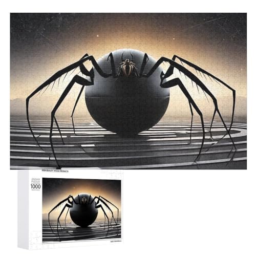 Spinne Puzzle Spinne Puzzle Für Erwachsene,1000-teiliges Puzzle,Für Die Ganze Familie Geschenke (Puzzle 10,500pcs (52x38cm)) von NNSECC