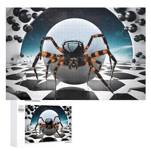 Spinne Puzzle Spinne Puzzle Für Erwachsene,1000-teiliges Puzzle,Für Die Ganze Familie Geschenke (Puzzle 9,300pcs (40x28cm)) von NNSECC