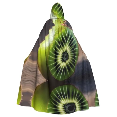 NNSOOD Kiwi Prints Kapuzenumhang für Erwachsene, für Halloween-Kostümpartys und mehr von NNSOOD