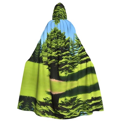NNSOOD Nature Cedar Prints Kapuzenumhang für Erwachsene, für Halloween-Kostümpartys und mehr NNSOOD Nature Cedar Prints Kapuzenumhang für Erwachsene, für Halloween-Kostümpartys und mehr von NNSOOD
