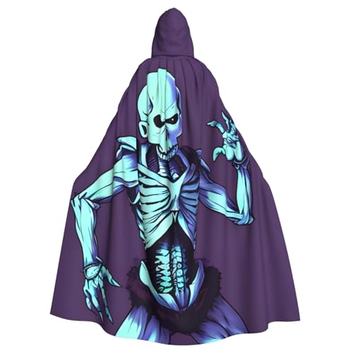NNSOOD Undertail Prints Kapuzenumhang für Erwachsene, für Halloween-Kostümpartys und mehr von NNSOOD