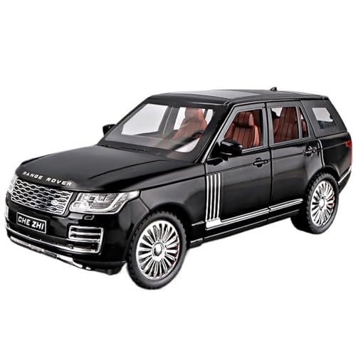 For 1/24 RANGEROVER Off-road Spielzeugauto Legierung Automodell Simulation Legierung Automodel Spielzeug-Kollektion Ornamente(Black) von NNYIMJ